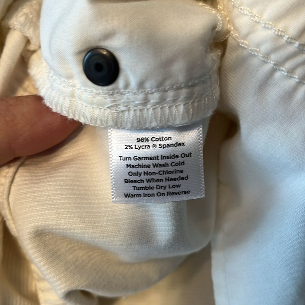 NWT Talbots Cream Corduroy Signature Boot Cut Jea… - image 5